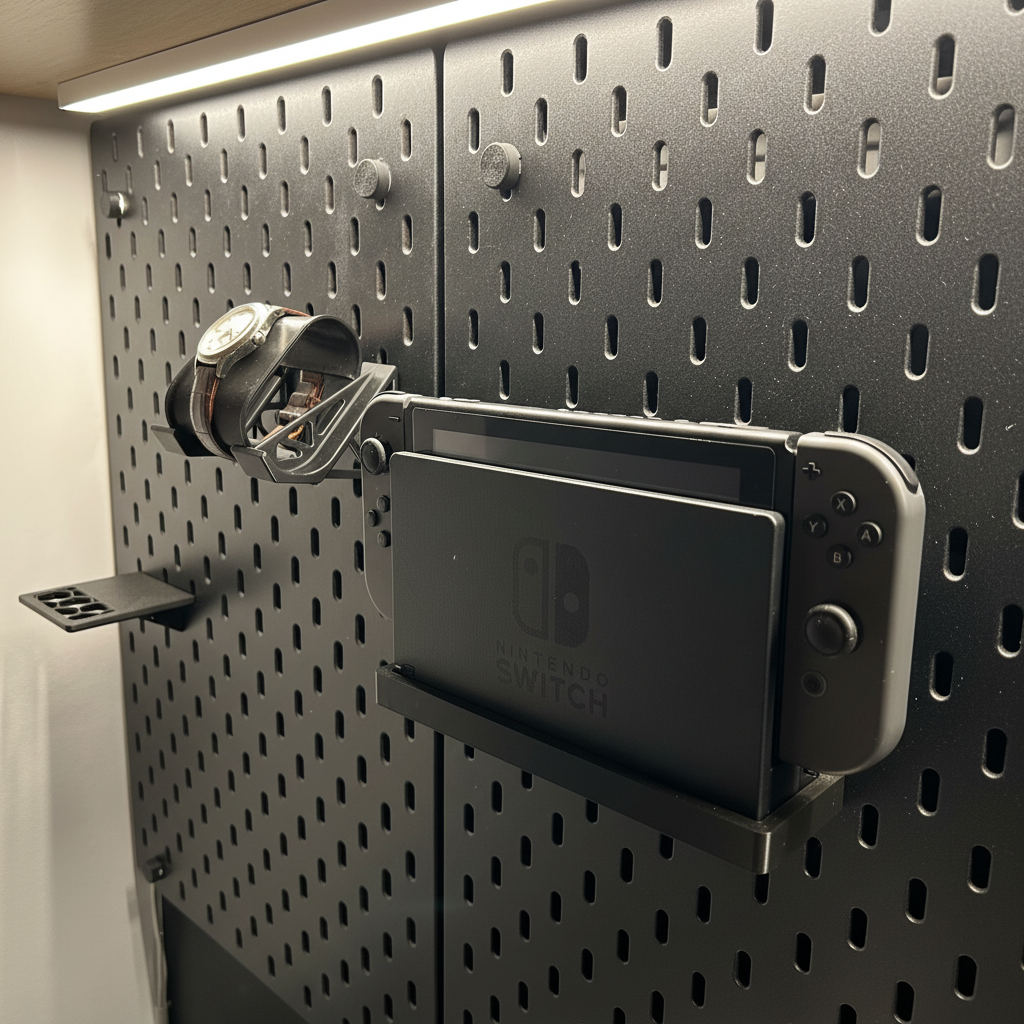 Aménager son panneau IKEA SKÅDIS : le guide des accessoires imprimés en 3D
