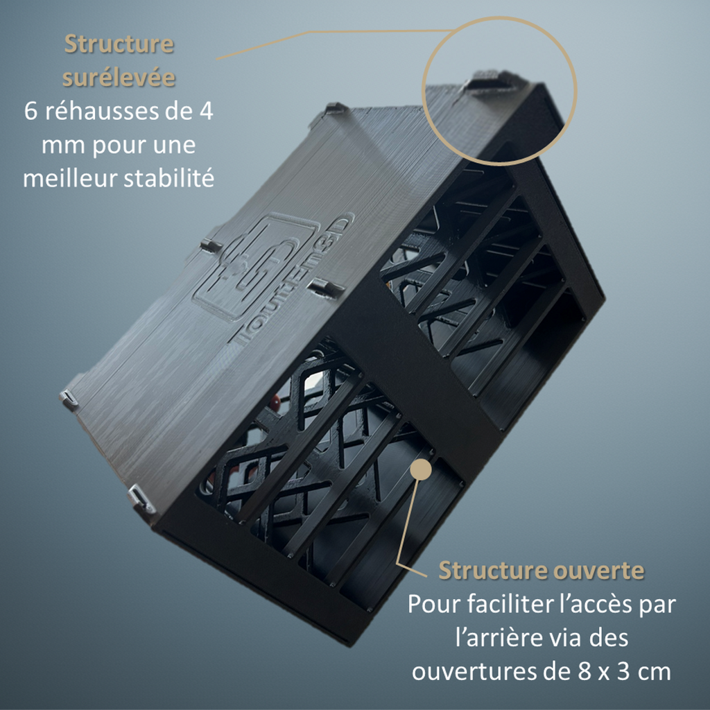 Boîtier Disque Dur 8 Baies pour 3.5" HDD/SSD
