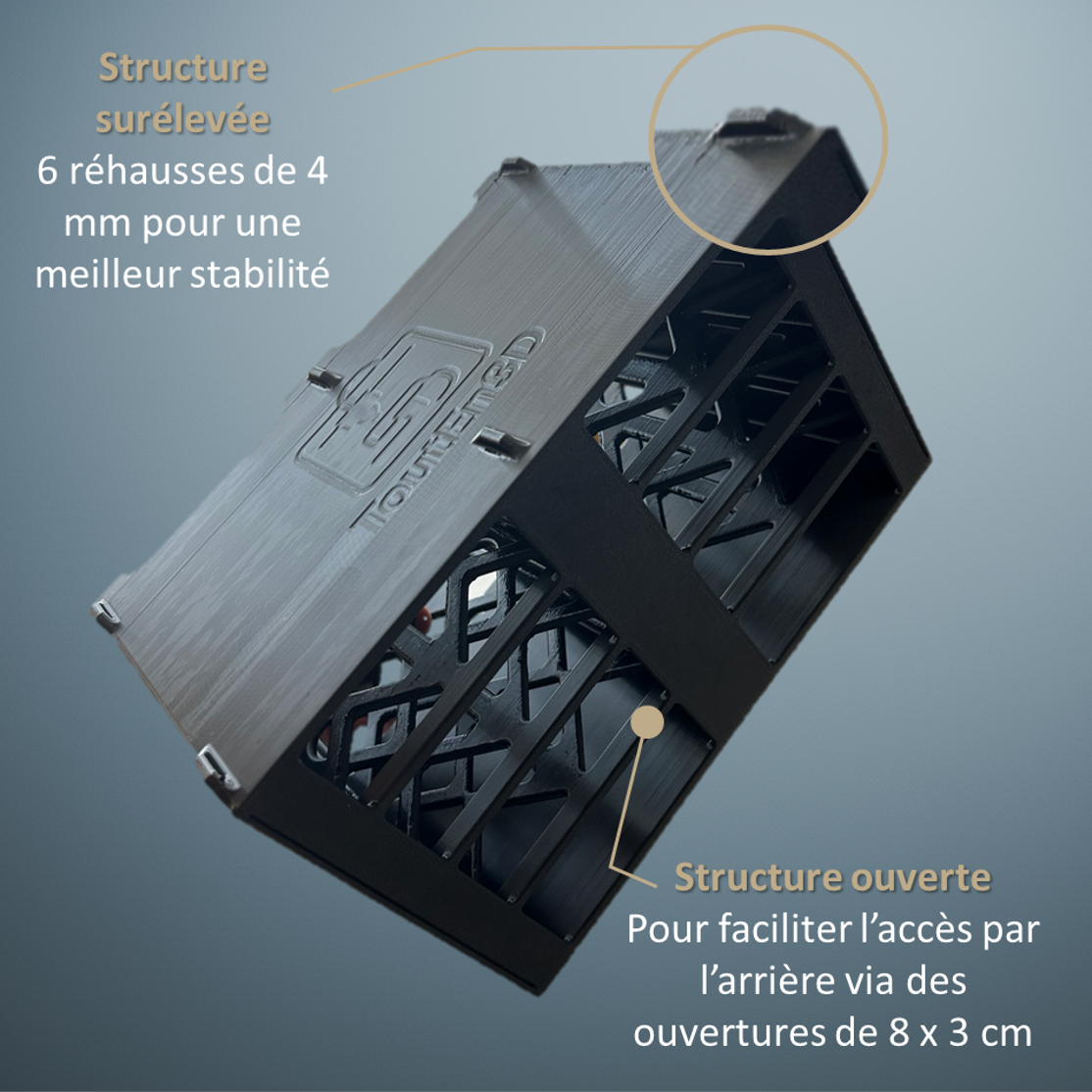 Boîtier Disque Dur 8 Baies pour 3.5" HDD/SSD