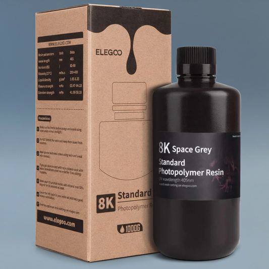 Elegoo Resin - bouteille et boîte