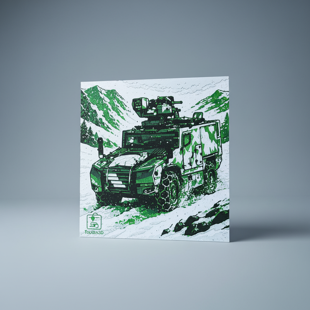 Serval KNDS – Tableau 3D