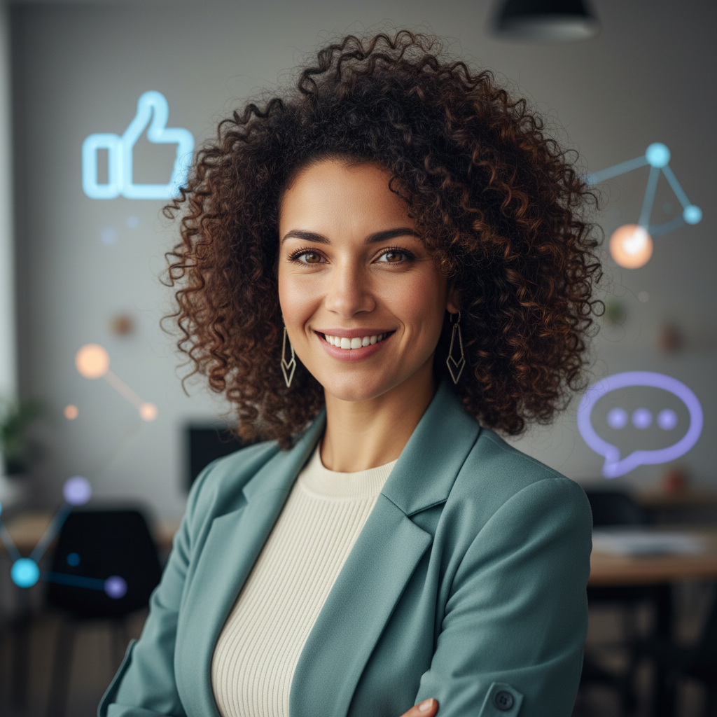 Photo de profil community manager